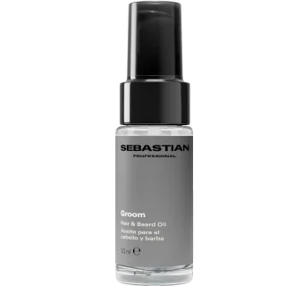 Sebastian Professional Groom Hair & Beard Oil for Men