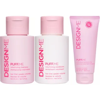 Design.Me PUFF.ME Bundle Volumizing Shampoo & Conditioner & Hair Mask
