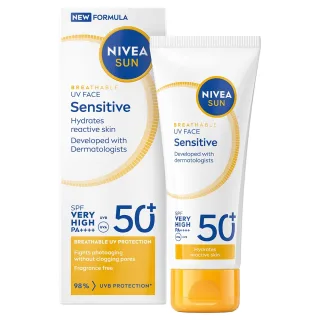 Nivea SUN UV Face Sensitive Cream SPF 50+