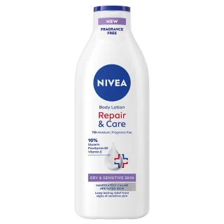Nivea Repair & Care Fragrance Free Body Lotion