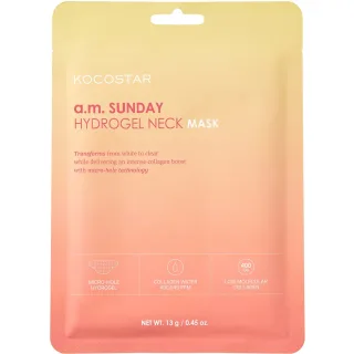 Kocostar a.m. Sunday Hydrogel Neck Mask
