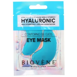Biovène HYALURONIC ACID Max-Hydration Eye Pad Mask with Aloe Vera and Vitamin E