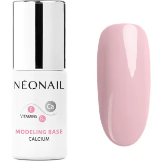 Neonail UV Gel Polish Modeling Base Calcium Neutral Pink