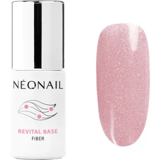 Neonail UV Gel Polish Revital Base Fiber Blinking Cover Pink