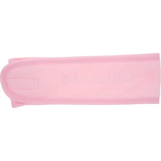 Dazzling Beauty Head Band With Logo Pink