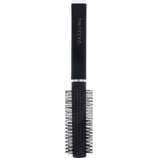 Dazzling Hairbrush Round Logo