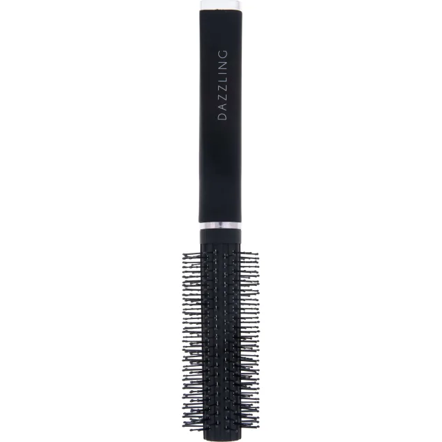 Dazzling Hairbrush Round Logo