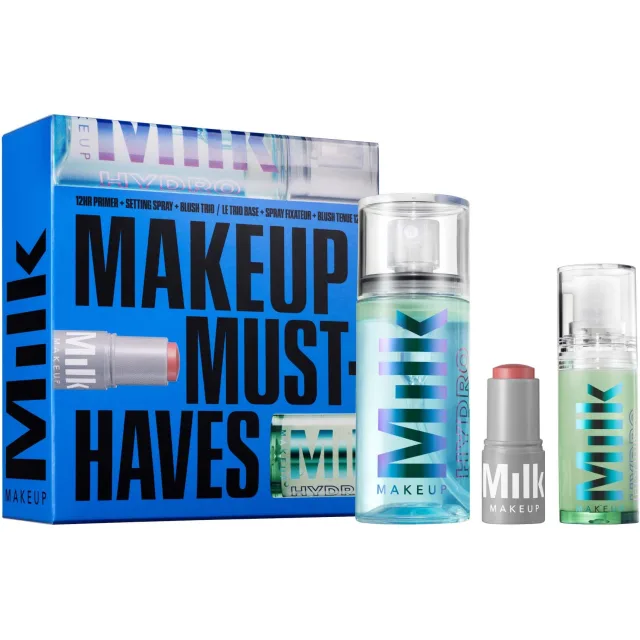 Milk Makeup Makeup Must-Haves Prime, Set & Blush Trio