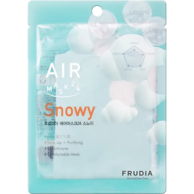 Frudia AIR Mask 24 Snowy · 25 ml