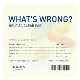 Frudia What’s Wrong Help AC Clear Pad