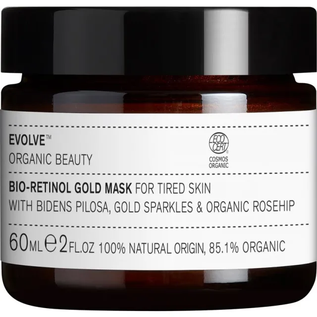 Evolve Organic Beauty Bio-Retinol Gold Face Mask
