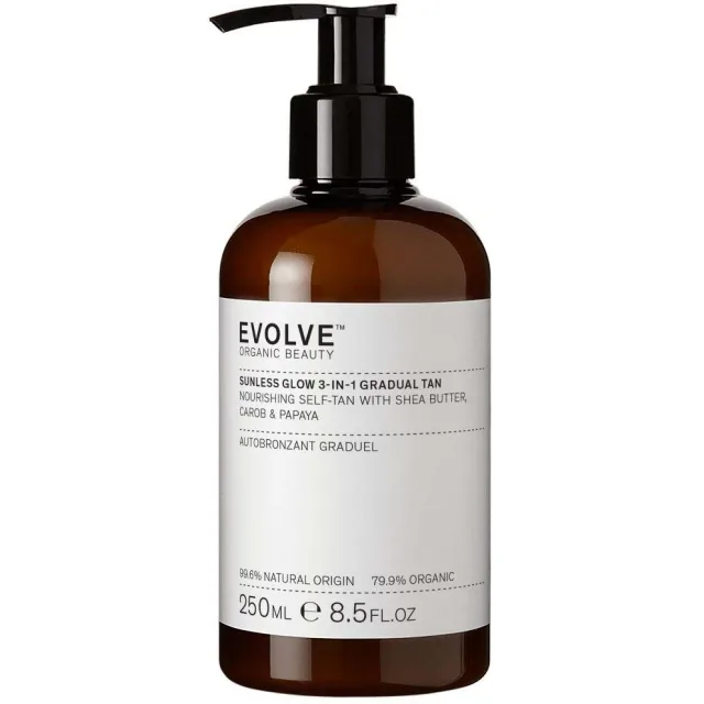 Evolve Organic Beauty Sunless Glow 3-in-1 Gradual Tan