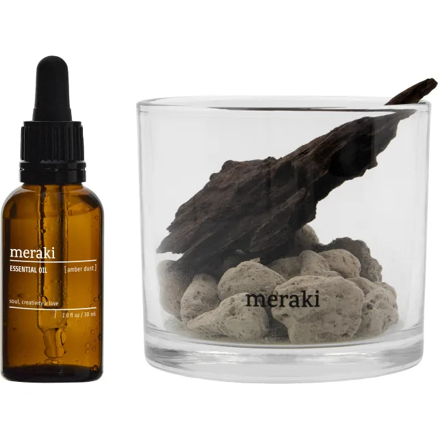 Meraki Diffuser MK Lavastone & Wood Amber Dust