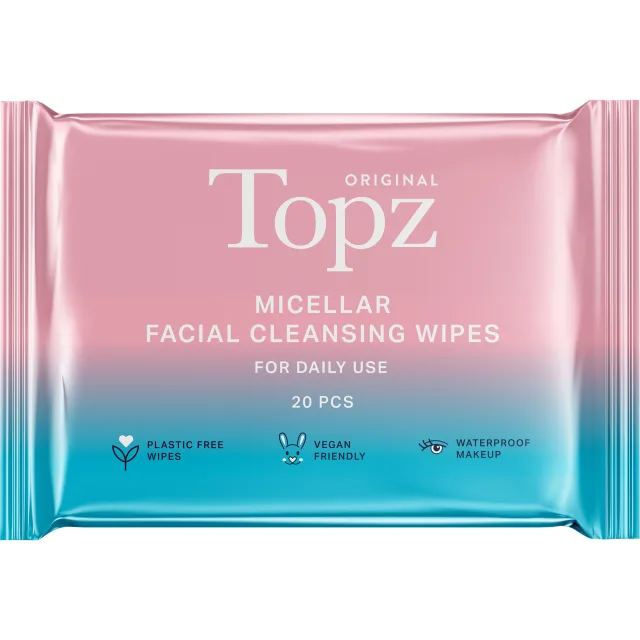 Topz Daily Micellar Facial Cleansing Wipes