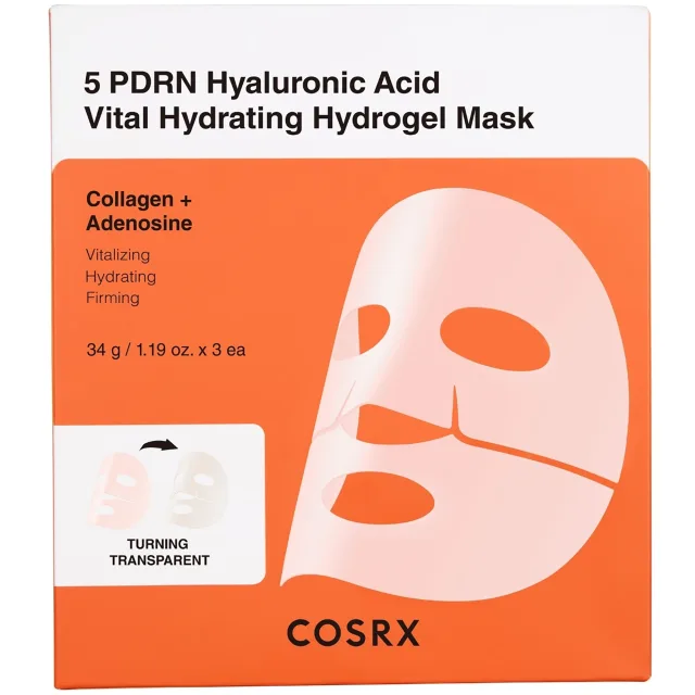Cosrx 5 PDRN Hyaluronic Acid Vital Hydrating Hydrogel Mask