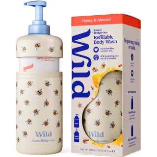 Wild Body Wash Bee Case Honey & Almond