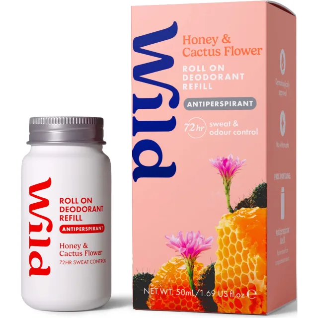 Wild Deo Roll On Refill Honey & Cactus Flower
