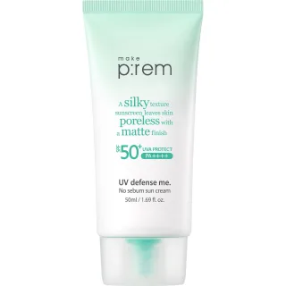 Make P:rem UV Defense No Sebum Sun Cream