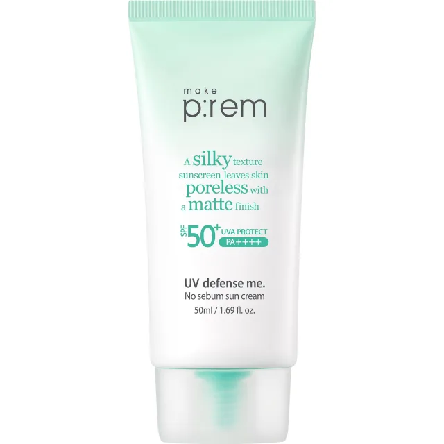 Make P:rem UV Defense No Sebum Sun Cream