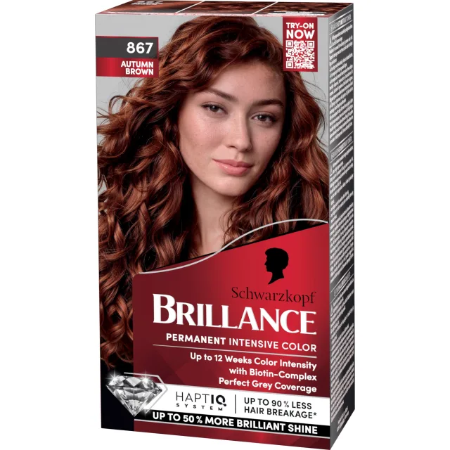 Schwarzkopf Brilliance 867 Autumn Brown