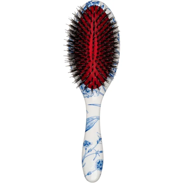 Denman Deluxe D81M Medium Style & Shine Brush Blue Belle