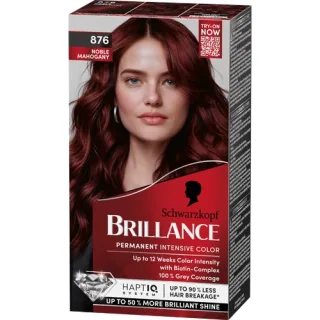 Schwarzkopf Brilliance 876 Noble Mahogony