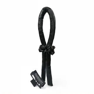 Yuaia Haircare Heatless Curls Kit, Satin Black