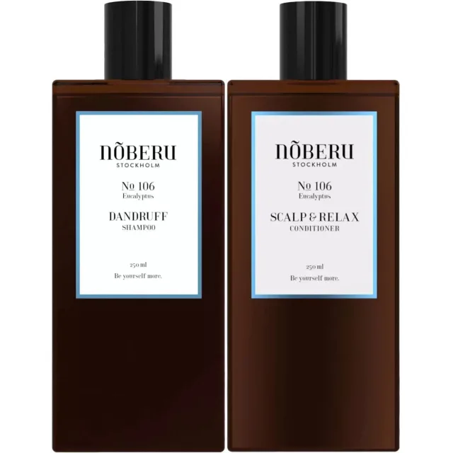 Nõberu Stockholm Bundle Dandruff Shampoo & Scalp & Relax Conditioner