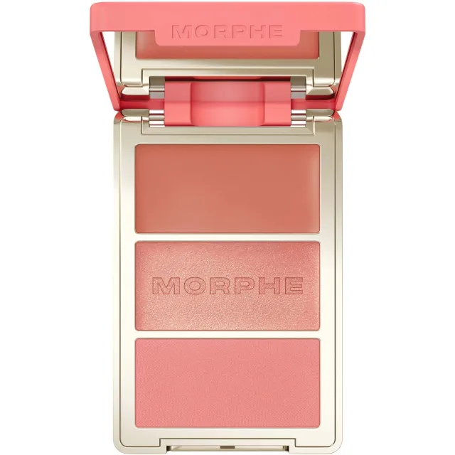 Morphe Cheek Thrills Multi-Finish Face Trio Beach Bonfire