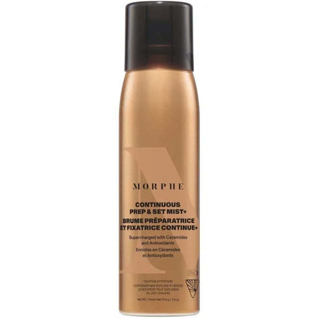 Morphe Continuous Prep & Set Mist+ Supercharged With Antioxidants And Ceramides Full-Size