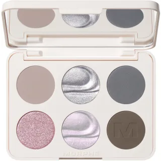 Morphe 6-Pan Eyeshadow Palette Cyber Chrome