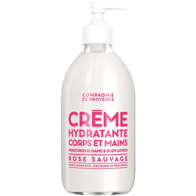 Compagnie de Provence Extra Pur Moisturizing Hand & Body Lotion Wild Rose