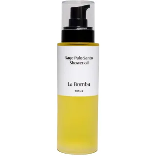 La Bomba Sage Palo Santo Shower Oil