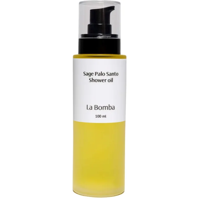 La Bomba Sage Palo Santo Shower Oil