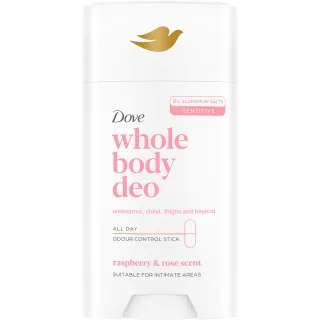 Dove Whole Body Deodorant Raspberry & Rose Deodorant Stick