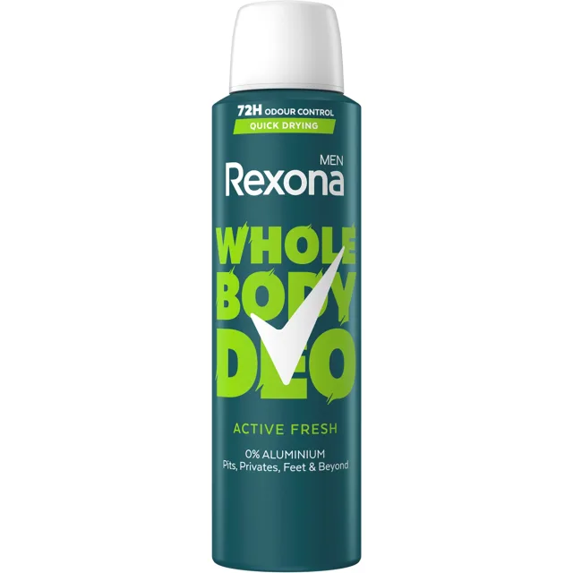 Rexona Men Whole Body Deo Active Fresh Spray