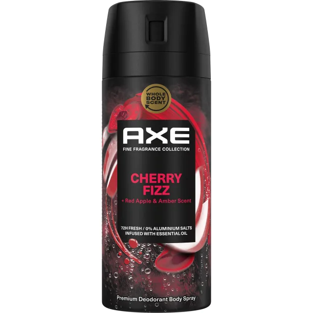Axe 72h Fine Fragrance Cherry Fizz Deodorant Bodyspray
