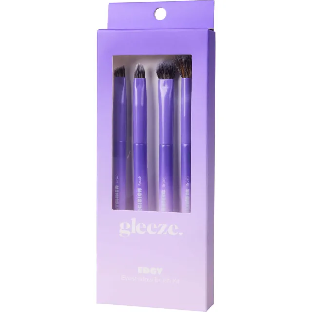 Gleeze Edgy Eyeshadow Brush Kit