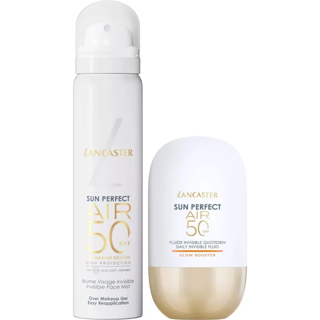 Lancaster Sun Perfect AIR Glow Booster SPF50 Bundle Fluid & Face Mist