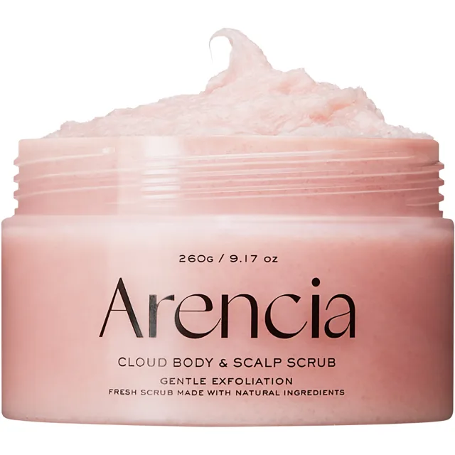 Arencia Fresh Cloud Body & Scalp Scrub Lavender & Pear