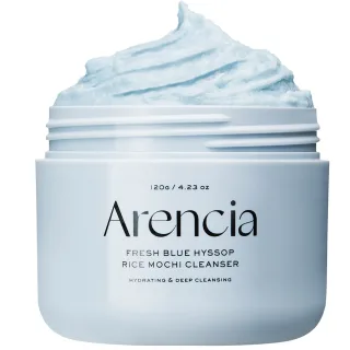 Arencia Fresh Blue Hyssop Rice Mochi Cleanser