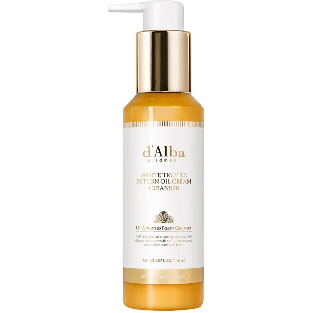 d'Alba White Truffle Return Oil Cream Cleanser