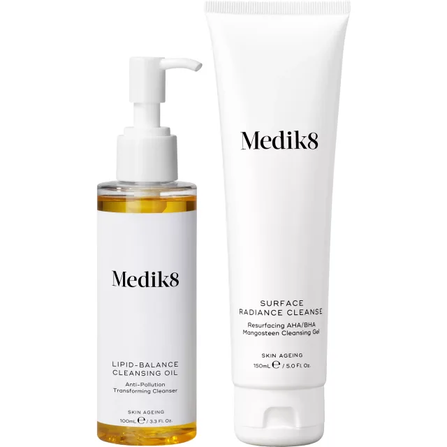 Medik8 Double Cleanse Bundle Cleansing Oil & Radiance Cleanse