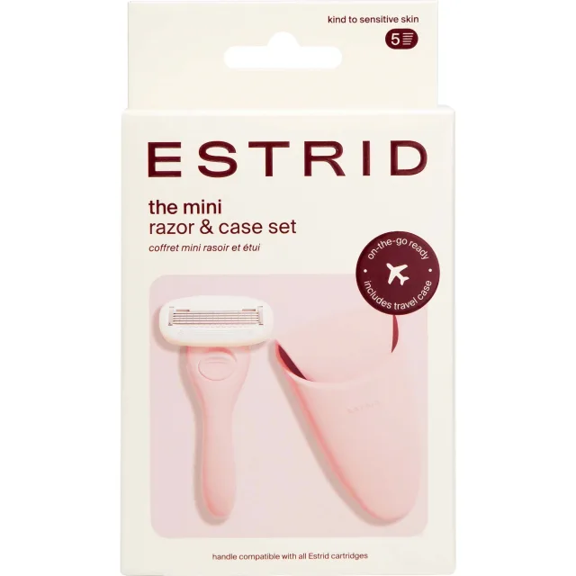 Estrid Mini Razor & Case Set Bloom