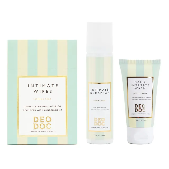 DeoDoc Intimate Hygiene Starter Kit Jasmine Pear