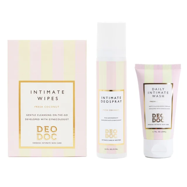 DeoDoc Intimate Hygiene Starter Kit Fresh Coconut