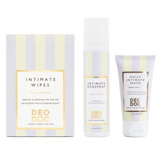 DeoDoc Intimate Hygiene Starter Kit Violet Cotton