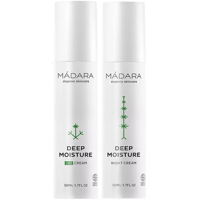 Mádara Deep Moisture Bundle Day Cream & Night Cream