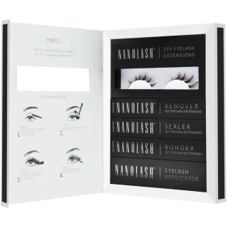 Nanolash Diy Starter Kit Brown Flirty