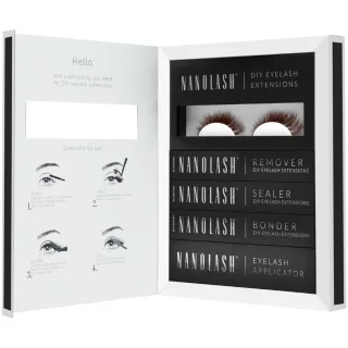 Nanolash Diy Starter Kit Brown Fantasy